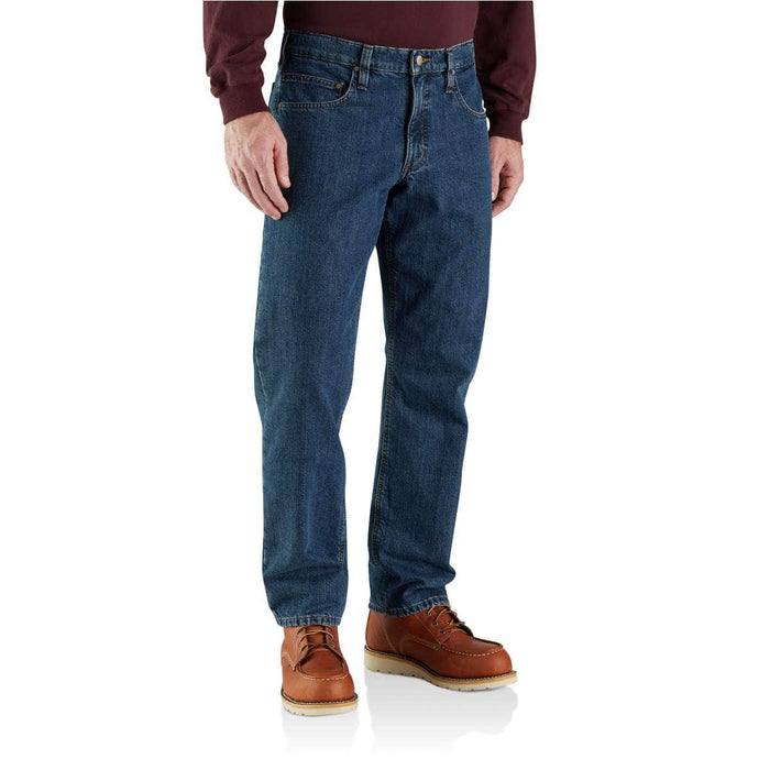 Carhartt Men's Relaxed Straight Lined Jean - Canal