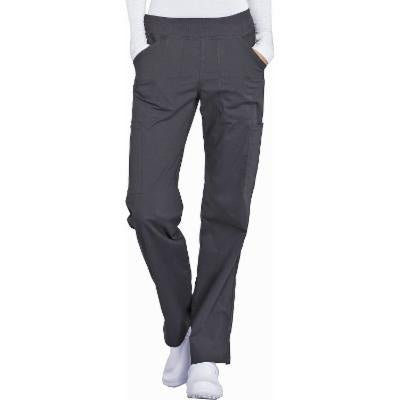 Cherokee Workwear Professionals Women's Mid Rise Straight Leg Pull-on Cargo Pant #WW170CHW