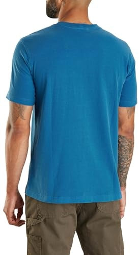 Carhartt LIGHTWEIGHT S/S GARMENT DYED POCKET T-SHIRT #106252CAR