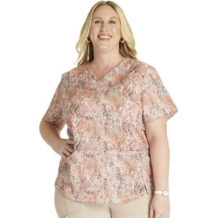 Cherokee WOMEN'S V-Neck Print Top #CK703PYTPCHE