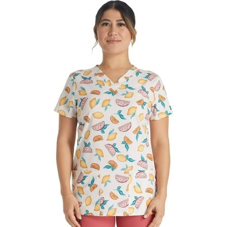 Dickies Women's V-Neck Print Top #DK717CUGVDIC