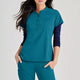 Barco Unify Women's 1-Pocket Button Collar Tuck-In Scrub Top