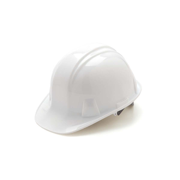WORK FORCE WHITE FRONT BRIM HARD HAT #HP14110WKF