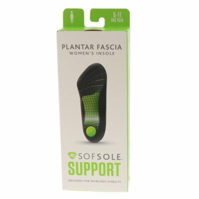 Sof Sole Womens Insole Planter Fascia Orthotic #13467SSL