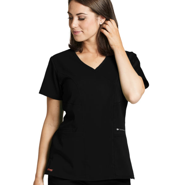 Grey's Anatomy WOMEN'S 3PKT SURPLICE PRINCESS TOP #GRST001GRE