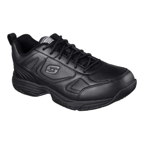 Skechers Men's Dighton Lace up Slip Resistant Sneaker #77111SKE