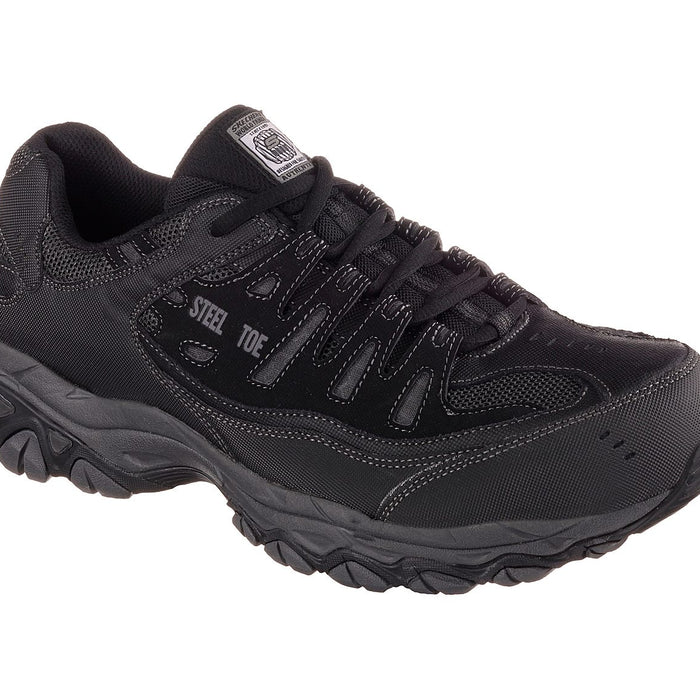 Skechers Cankton Steel Toe Athletic Black