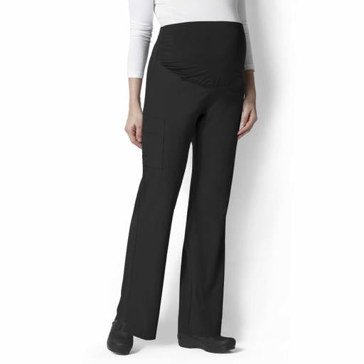 WonderWink Maternity Women's Maternity Flare Leg Cargo Scrub Pants #5445WMT