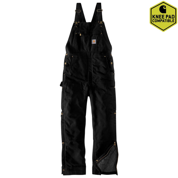 Carhartt MEN'S INSULATED DUCK BIB OVERALL #104393CAR