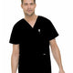 Landau Men's 5-Pocket Scrub Top