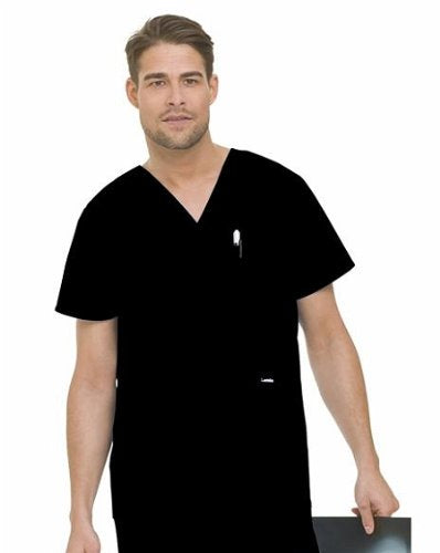 Landau Men's 5-Pocket Scrub Top