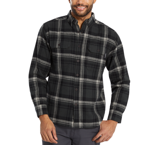 Wolverine MEN'S GLACIER LS FLANNEL SHIRT #W1205850WOL