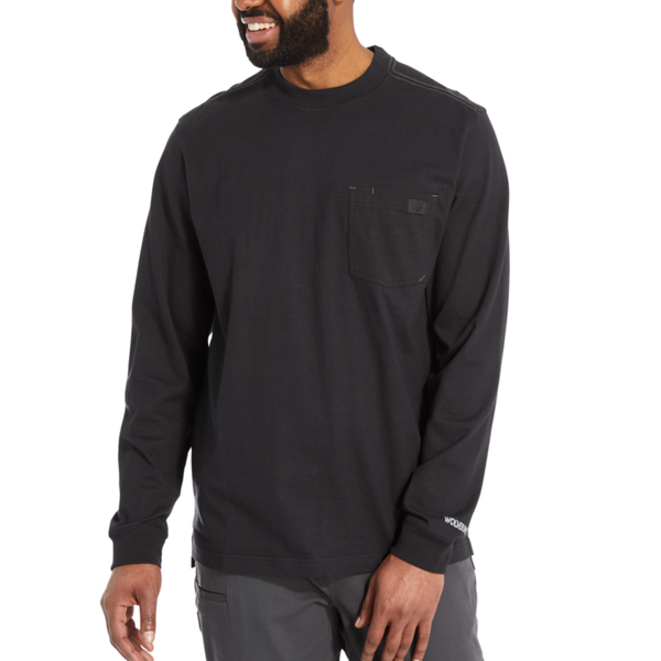 Wolverine GUARDIAN COTTON L/S POCKET TEE #W1208470WOL