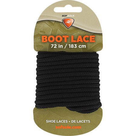 Sof Sole 72" Black Laces #84720SSL
