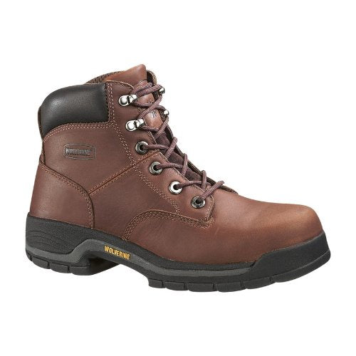 WOLVERINE HARRISON 6 IN SOFT TOE BROWN