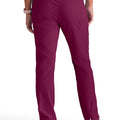 Grey's Anatomy Impact Women's 6-Pocket Drawstring Cargo Scrub Pant - Wine