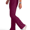 Grey's Anatomy Impact Women's 6-Pocket Drawstring Cargo Scrub Pant - Wine