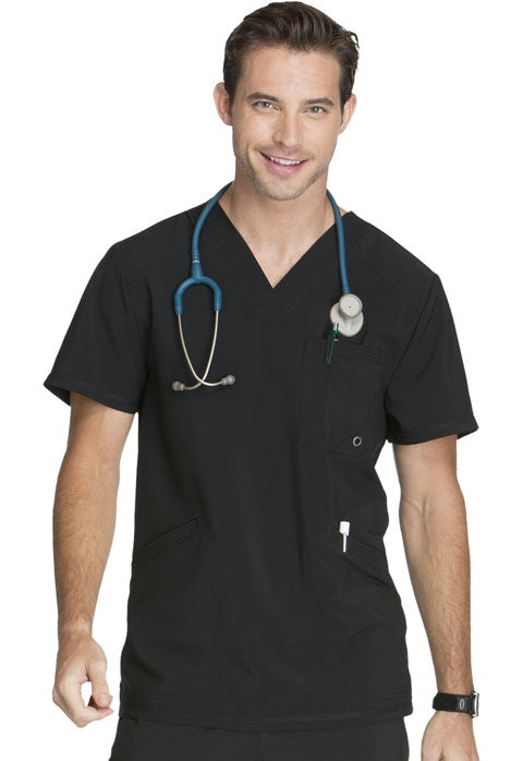 Infinity Men's V-Neck Scrub Top