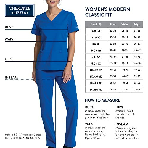Cherokee Atmos WOMEN'S V-neck Top #CK836ACAM