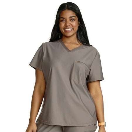Form by Cherokee Women's Tuckable V-Neck Top #CK819FBC