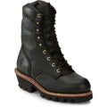 Chippewa Men's 9 Inch Logger Waterproof 400G Insulated Steel Toe Work Boots