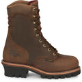 Chippewa Men's 9" Logger Waterproof 400G Insulated Steel Toe Work Boots