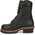 Chippewa Men's 9 Inch Logger Waterproof 400G Insulated Steel Toe Work Boots