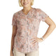 Cherokee Women's V-Neck Print Scrub Top
