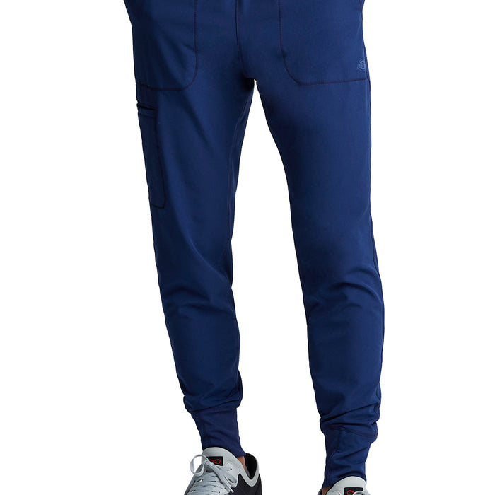 Dickies Dynamix Men's Natural Rise Jogger Scrub Pant - Navy