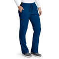 Grey's Anatomy Women's 3-Pocket Logo Elastic Cargo Scrub Pant