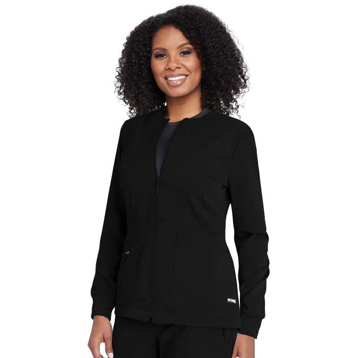 Grey's Anatomy Women's 3-Pocket Princess Line Warm-Up Jacket