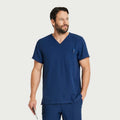 Scrubology Shift Men's 1-Pocket V-Neck Scrub Top