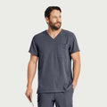 Scrubology Shift Men's 1-Pocket V-Neck Scrub Top