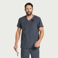 Scrubology Shift Men's 3-Pocket V-Neck Scrub Top