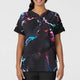 WonderWink Women's Oversized Print Scrub Top