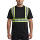 Work Force Men's Black Reflective Short Sleeve Safety T-Shirt