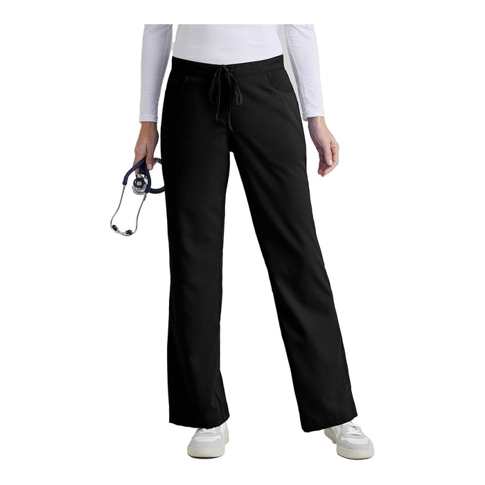 Grey's Anatomy by Barco Women's 5-Pocket Soft Rib Waist Jogger Scrub Pants
