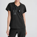 Grey's Anatomy by Barco Women's Evolve 2-Pocket Piped V-Neck Scrub Top