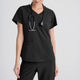Grey's Anatomy by Barco Women's Evolve 2-Pocket Piped V-Neck Scrub Top