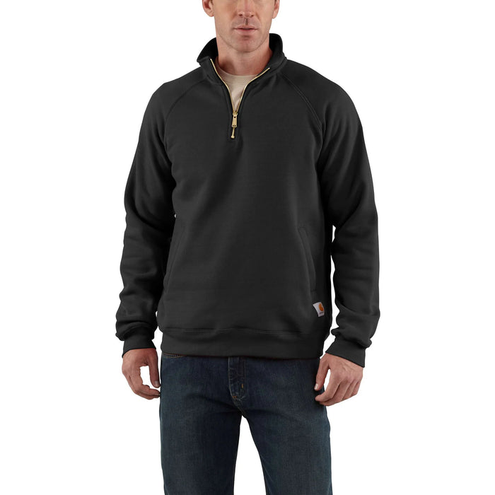 Carhartt Men's Midweight Quarter Zip Mock Neck Sweatshirt