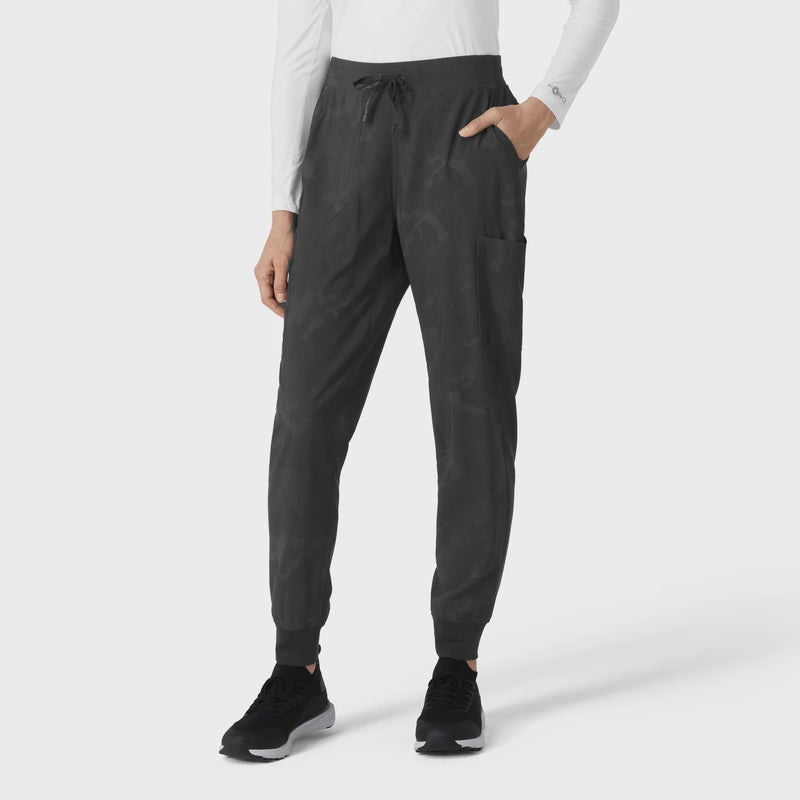 Carhartt Cross-Flex Women's Printed Cargo Jogger Scrub Pant