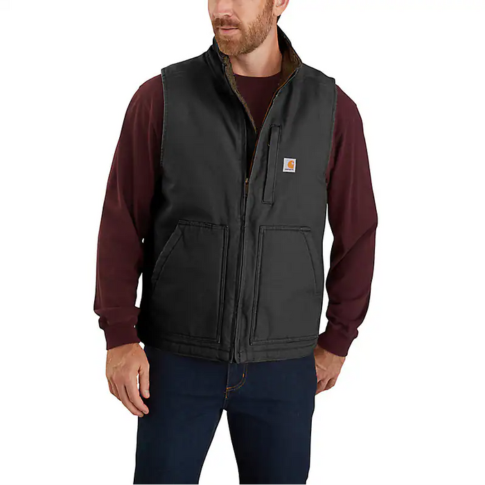 Carhartt Men's Sherpa Lined Mock Neck Vest