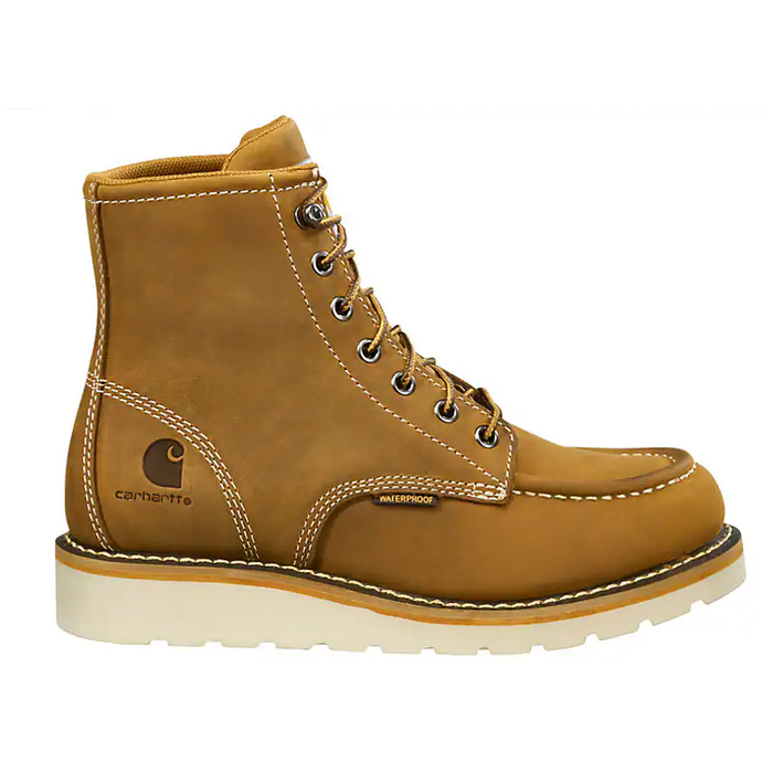 Carhartt Women's 6" Waterproof Moc Toe Wedge Soft Toe Work Boots
