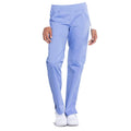 Cherokee Women's Workwear Professionals Mid Rise Straight Leg Pull-On Cargo Scrub Pants