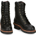 Chippewa Men's 9 Inch Logger Waterproof 400G Insulated Steel Toe Work Boots