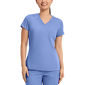 Med Couture Women's Touch V-Neck Tuck-In Scrub Top