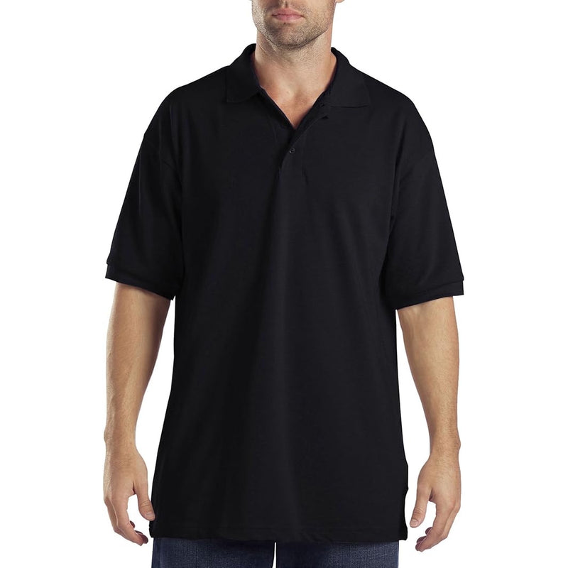 Dickies Men's Short Sleeve Pique Polo Shirt
