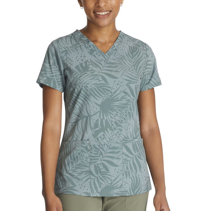 Dickies Women's V-Neck Print Top