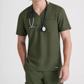 Grey's Anatomy by Barco Men's Evolve Journey Scrub Top