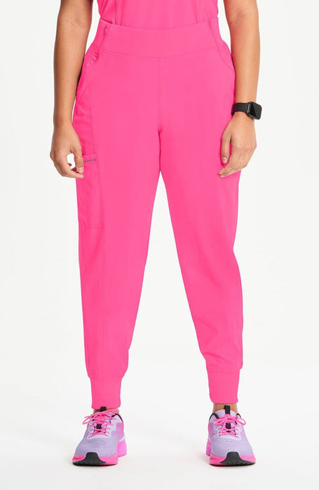 Infinity Women's Mid Rise Tapered Leg Jogger Scrub Pant